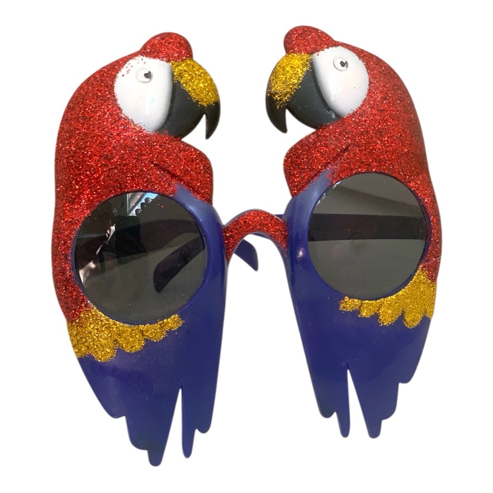 Colorful Parrot Bird Sunglasses